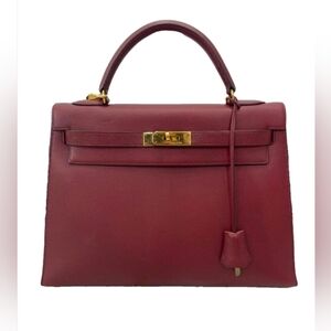 HERMES KELLY 32 SELLIER HANDBAG